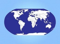 World Globe Vector drawing