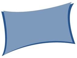 Blank blue Template