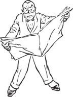 Newspaper Front Page Clip Art