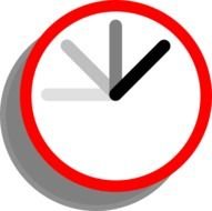 Ticking Clock Animated Clip Art N5