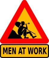 Men At Work Clip Art N5