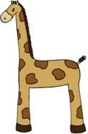 nice Baby Giraffe drawing