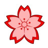 Flower red Clip Art drawing