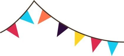 festive bunting