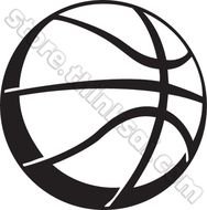 Sports And Recreation Basketball 001 Illustration
