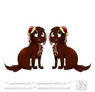 Christmas Cartoon Dog N2