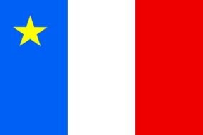 flag with a yellow star