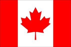 red leaf Canada Flag drawing