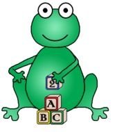 School Frog Clip Art N2