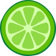 Cucumber Slices Clip Art