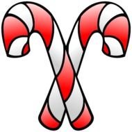 Candy Cane Clip Art N23