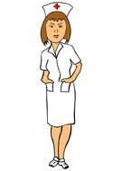 young Nurse, drawing