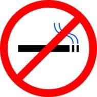 No Smoking Clip Art N23