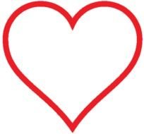 red heart as an illustration