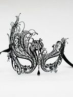 Luxury Filigree Masquerade Mask Template