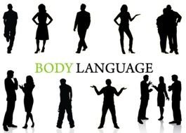 Body Language Communication darwing