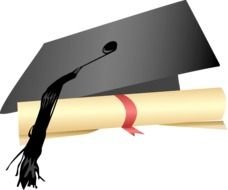 Graduation Cap And Diploma Clip Art N8