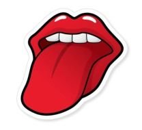 Rolling Stones Tongue drawing