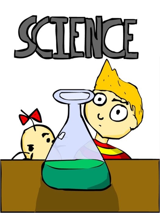 Cute Science Binder Covers