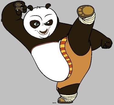 Kung Fu Panda Clip Art N2