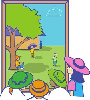 Looking Out Window Clip Art N3