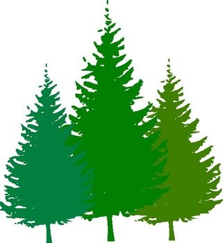 Forest Trees Clip Art N2