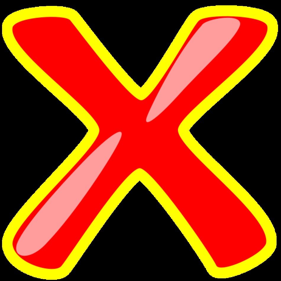 X Clip Art Free N2