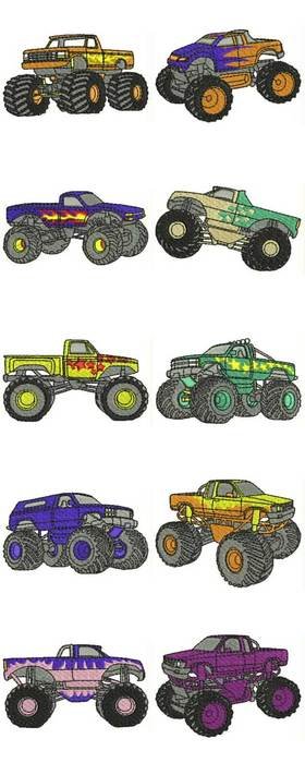 Monster Truck Clip Art N7