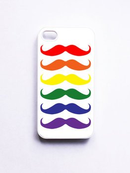 Rainbow Mustache IPhone Case