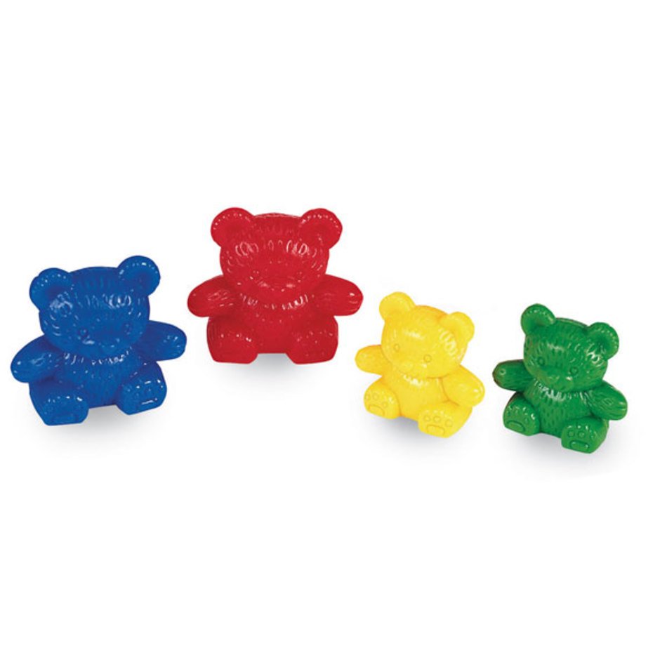 Three Bear Family reg Counting Set Of 80