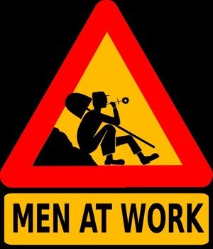 Men At Work Clip Art N5