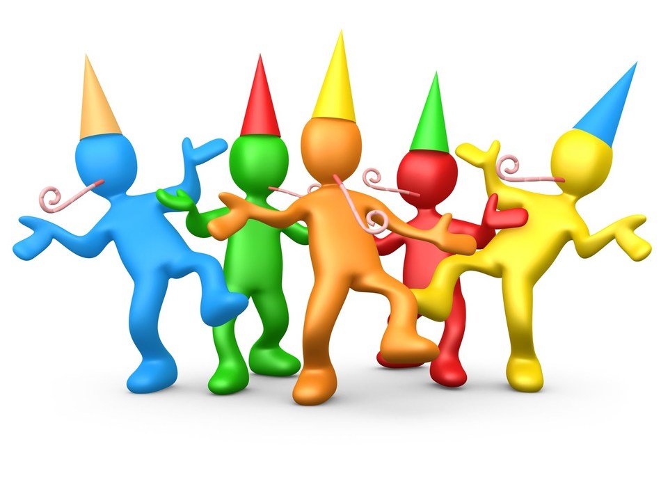 Symbol of people at the party