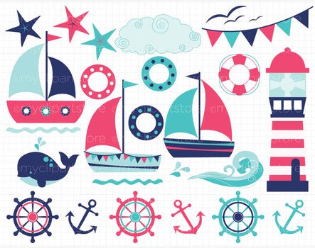 Sailing Clip Art N4