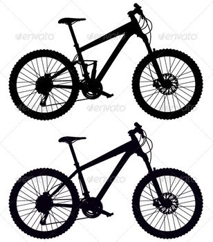 Mountain Bike Silhouette