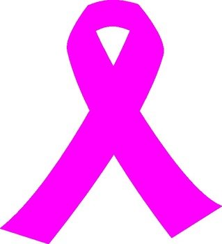 Hot Pink Ribbon Clip Art