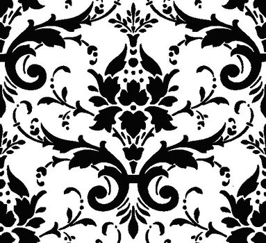 Pink Damask Clip Art N3