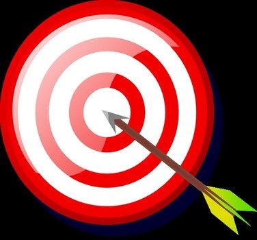Target With Arrow Clip Art N6
