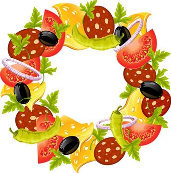 Free Food Borders And Frames