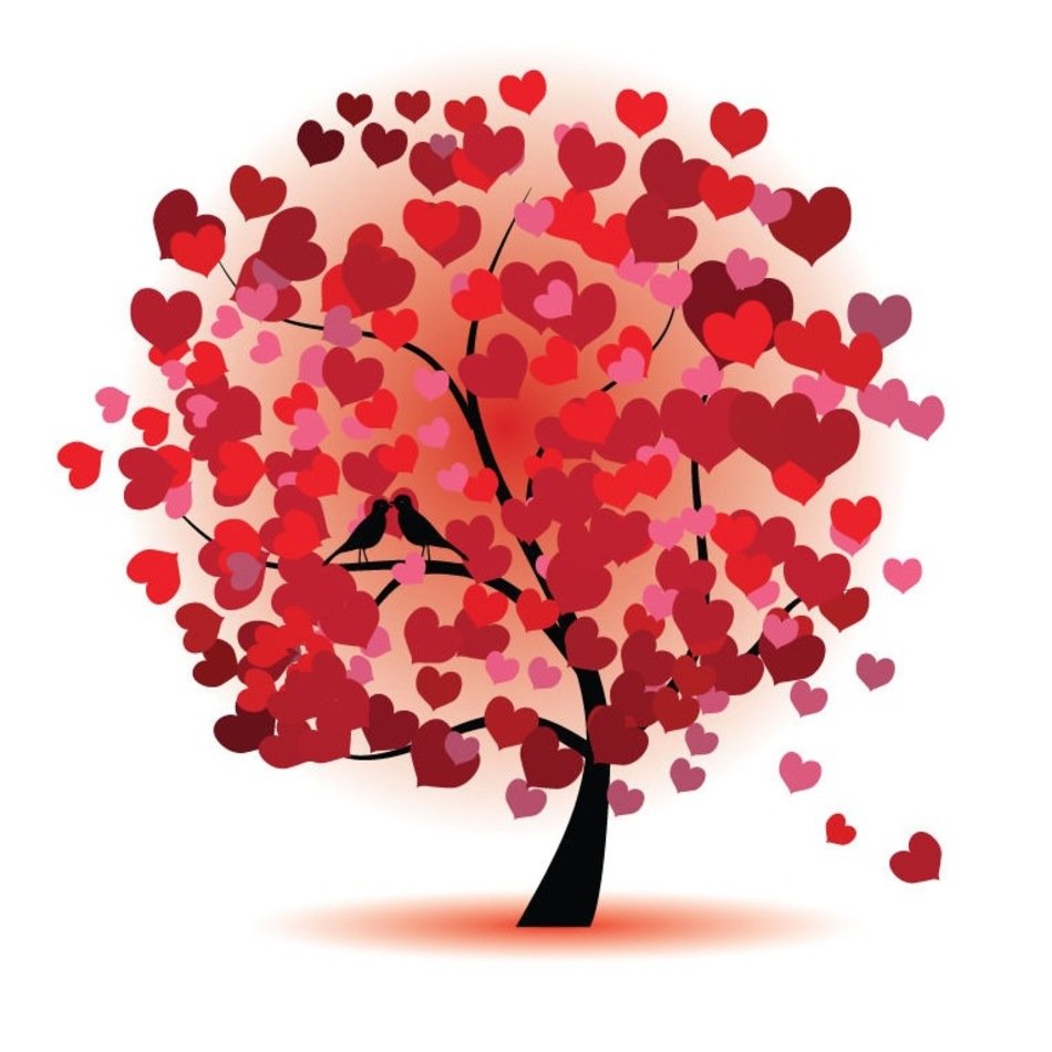 Love Tree Clip Art