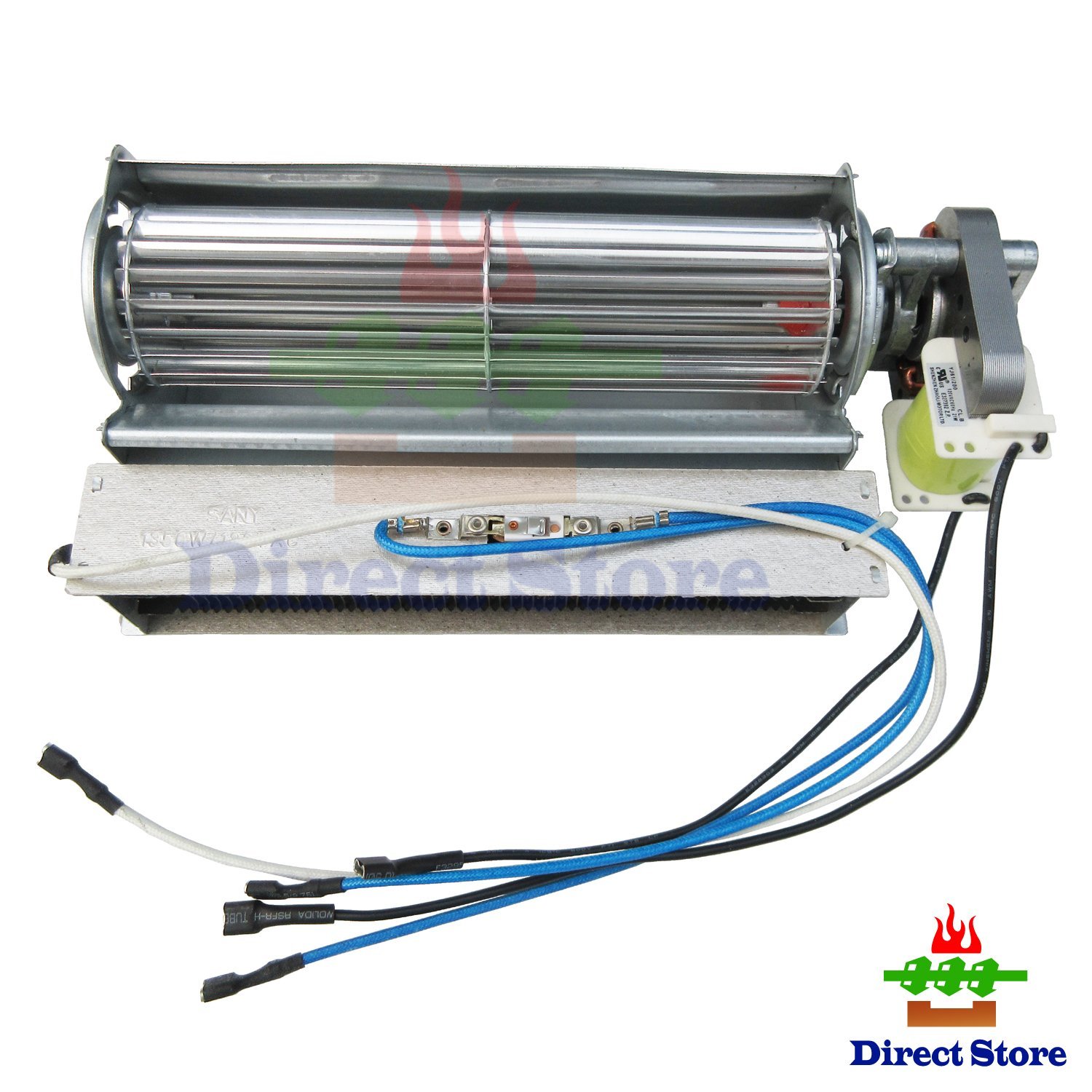 Direct store Parts Kit DN101 Replacement Fireplace Blower + Heating
