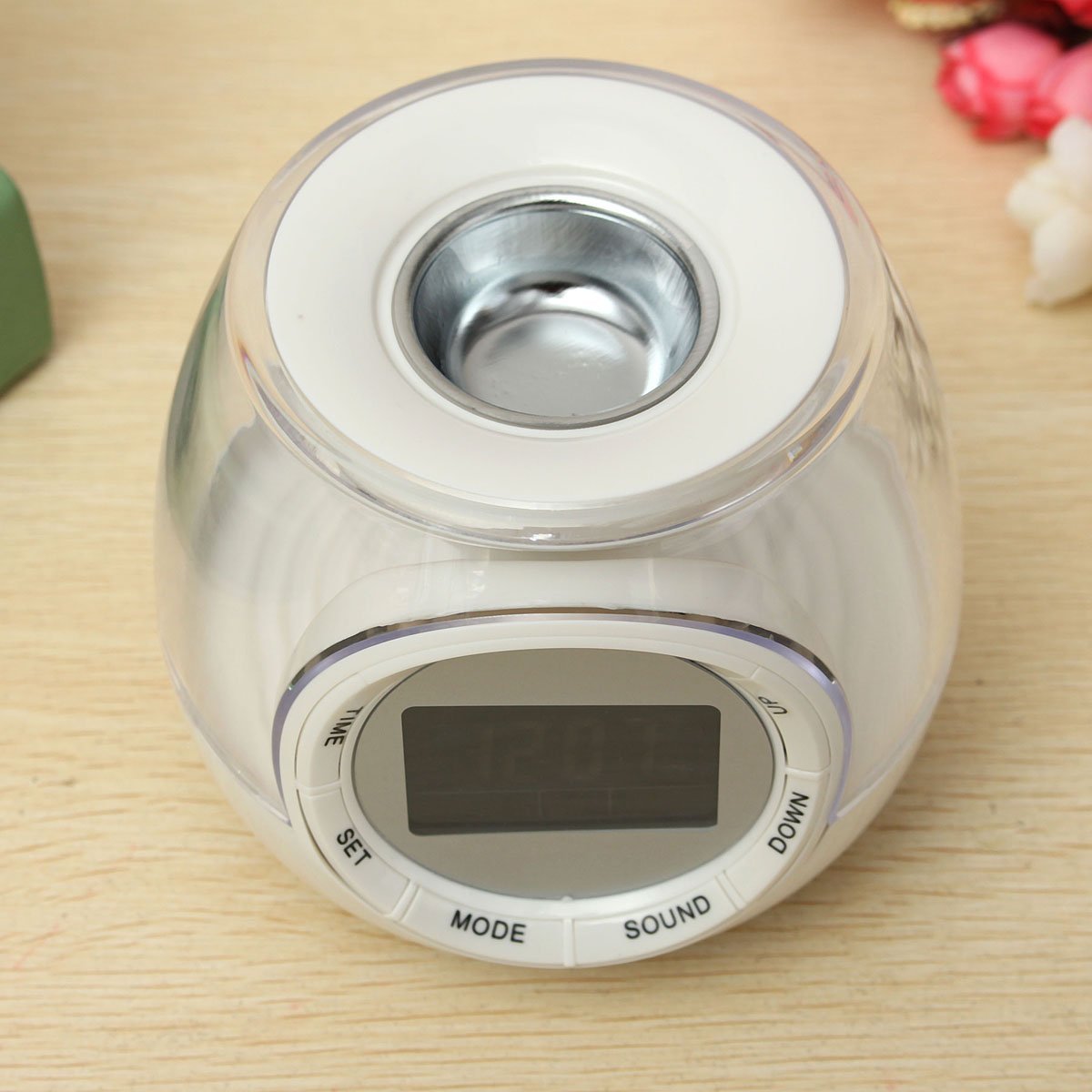 ELEGIANT Clock chramatic Lamps USB Aromatherapy Fragrance Decorative