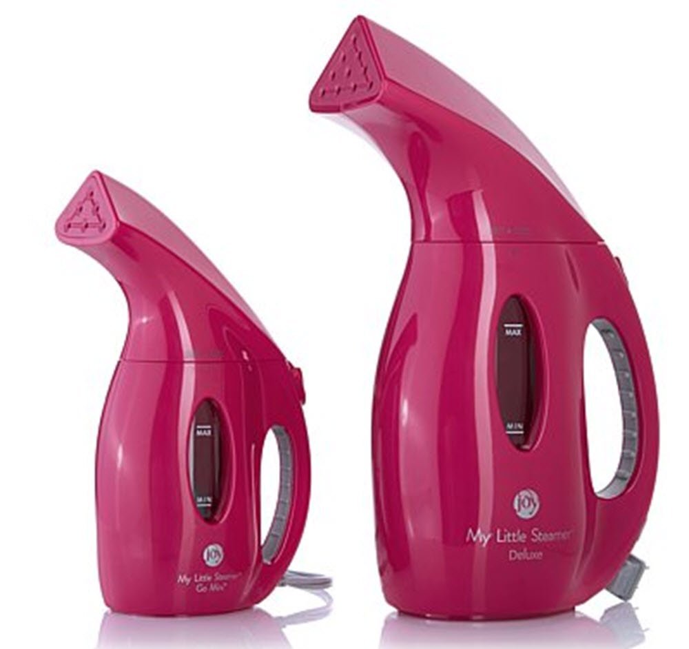 JOY 900 Watt Supreme Steam My Little Steamer & Go Mini Set Fuchsia Pink