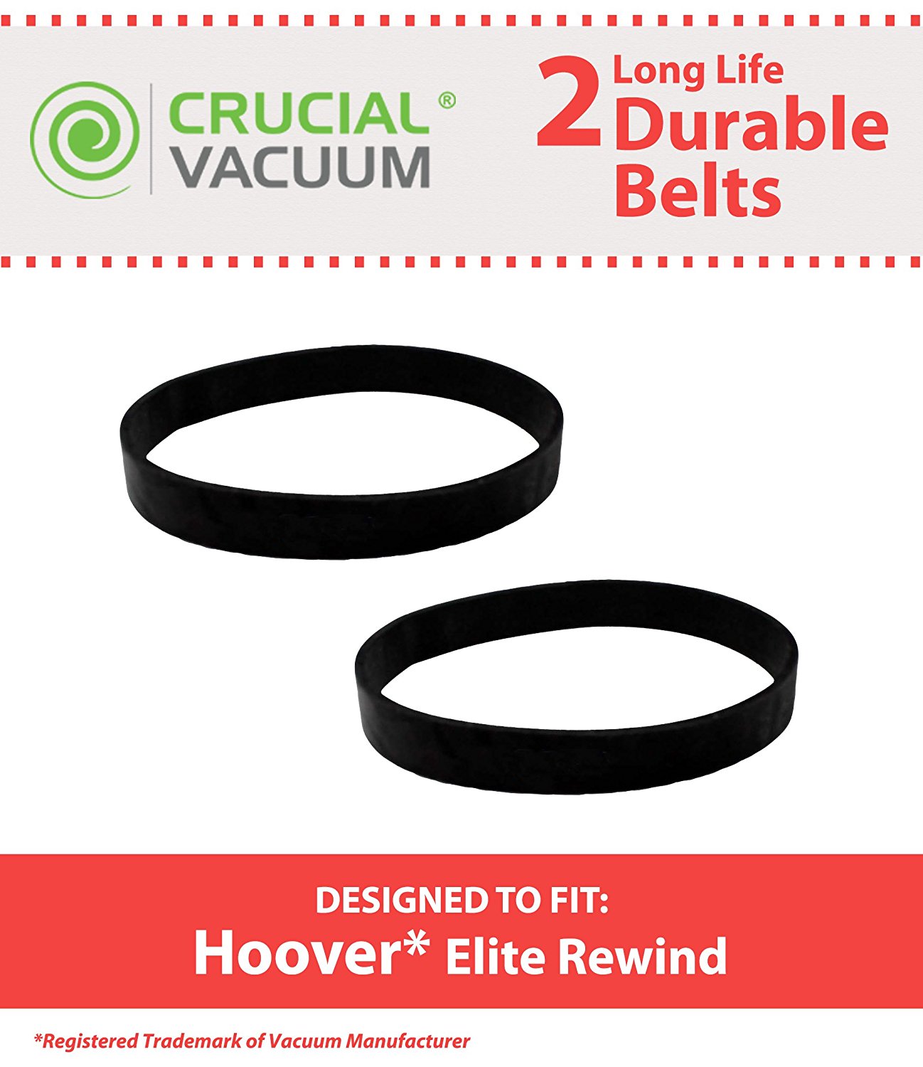 Cinghia Agitatore Hoover 9011024 V3 - Ricambio Per Aspirapolvere