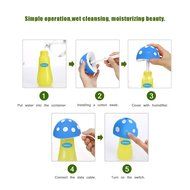 Ultrasonic Cool Mist Humidifier,Dizaul Mushroom Humidifier 200ml for skin moisturing,stealth mask with No Noise... N17