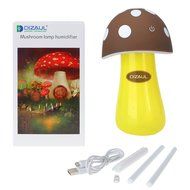Ultrasonic Cool Mist Humidifier,Dizaul Mushroom Humidifier 200ml for skin moisturing,stealth mask with No Noise... N21