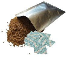 Mylar Bags &amp; Oxygen Absorbers for Dried Food &amp; Long Term Storage by Dry-Packs, 5-Gallon, Pack of 5