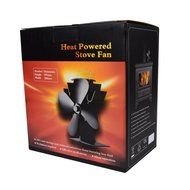 Wood Stove Heat Powered Fan - No Need for Big Noisy Blower Just Relax in Whisper Quiet - Fireplace Blower Fan... N5