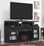 Cantilever Infrared Electric Fireplace Media Cabinet - 26MM5508-NB04 N2