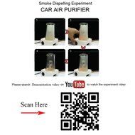 Newkey Crystal Car Air Purifier / Car Ionizer / Mini Auto Car Gadget Pure Air Odor Cleaner &amp; Smoke Remover(4,800,000... N4
