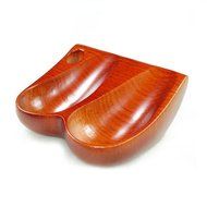 Ylyycc top grade solid wood tobacco pipe stand holder 2 smoking pipe rack N3
